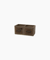2 Part Organizer Faux Drawers