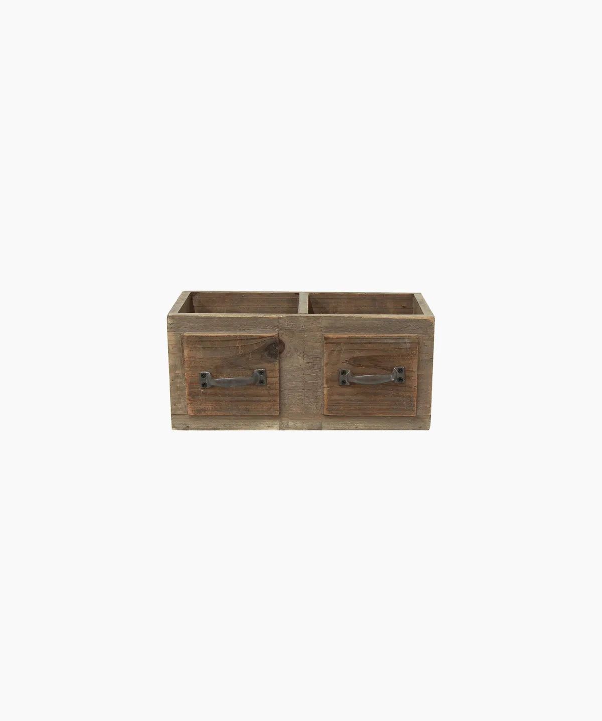 French Country 2 Part Organizer Faux Drawers