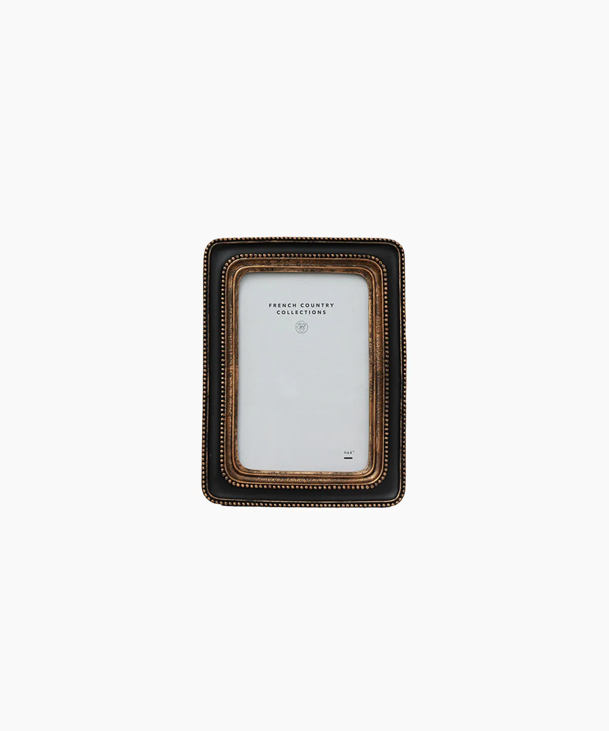Beaded Black Photo Frame