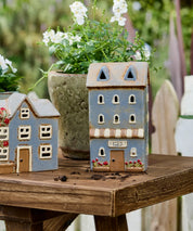 Devon Flower Shop Tealight-Cornflour
