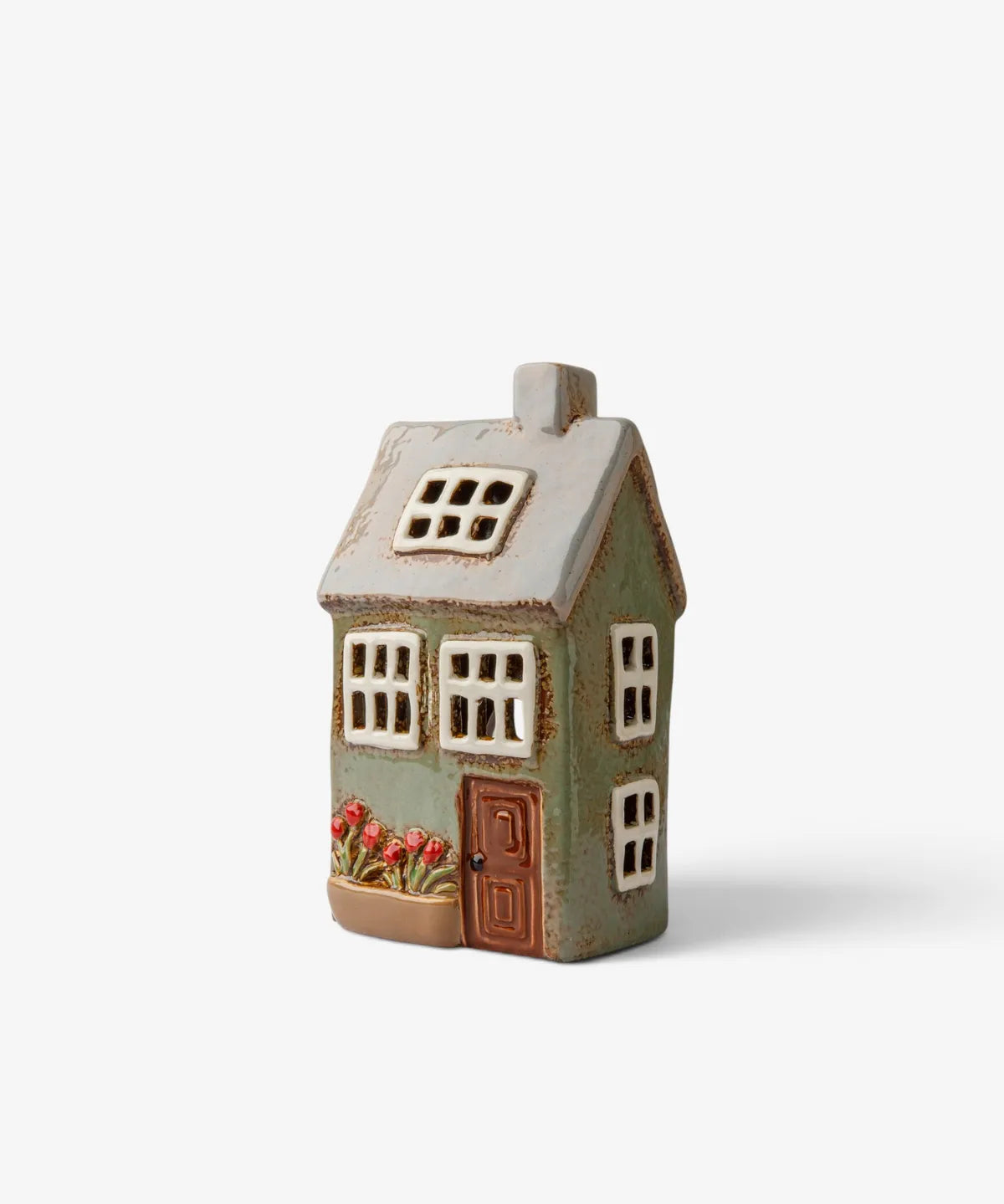 French Country Devon Petite Tealight Cottage Sage