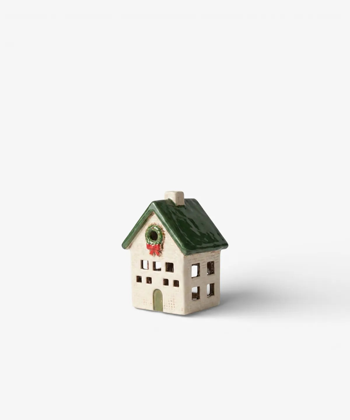 French Country Nordgard Cottage with Bow Wreath