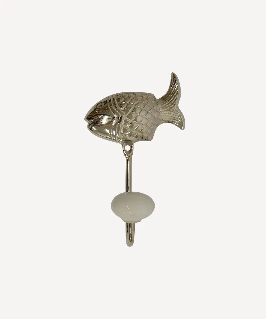 French Country Collections Silver Fish Hook