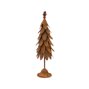 French Country Tin Tree Rust-Medium