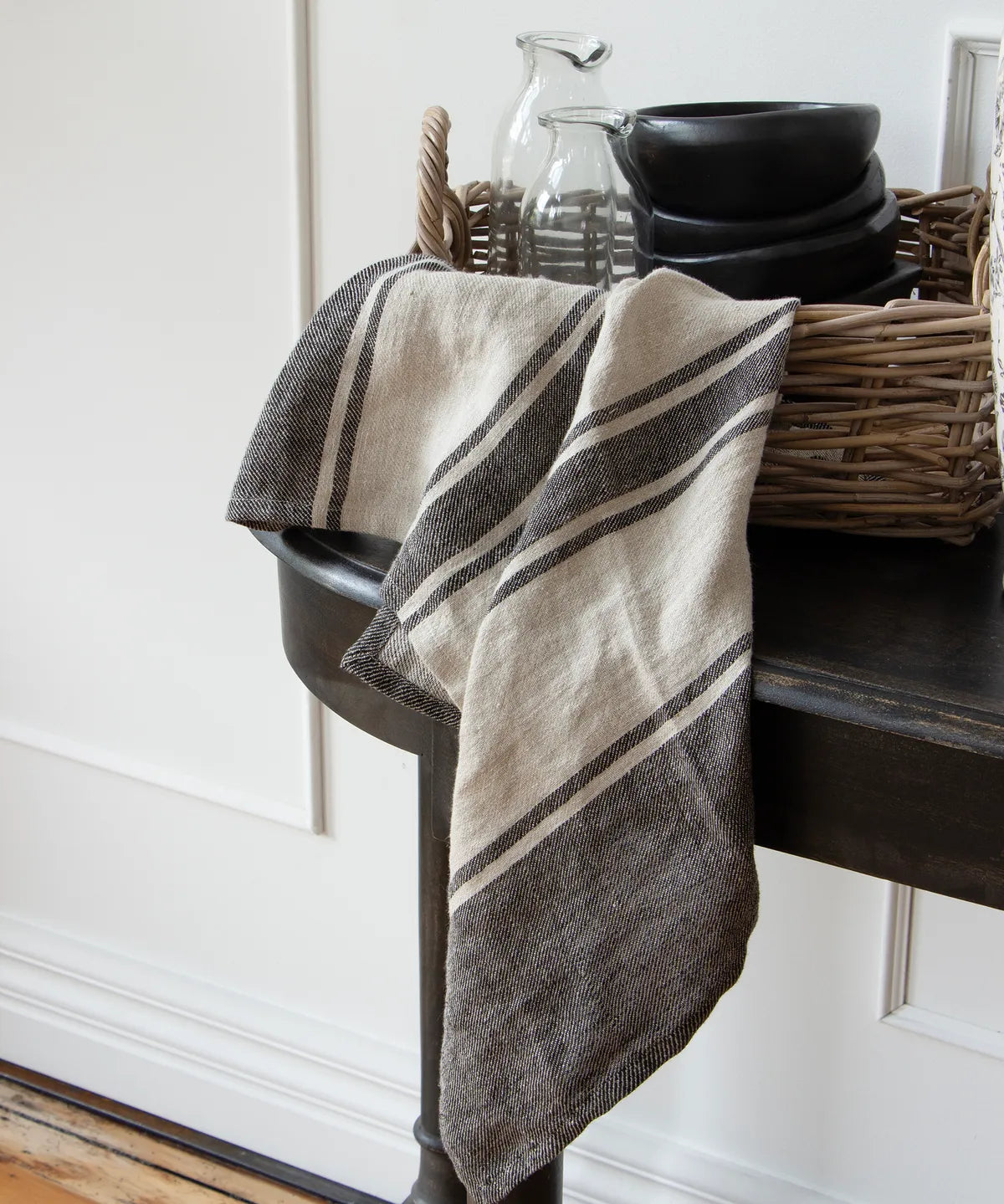 Twill Tea Towel- Charcoal