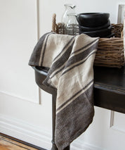 Twill Tea Towel- Charcoal