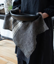 Twill Tea Towel- Charcoal