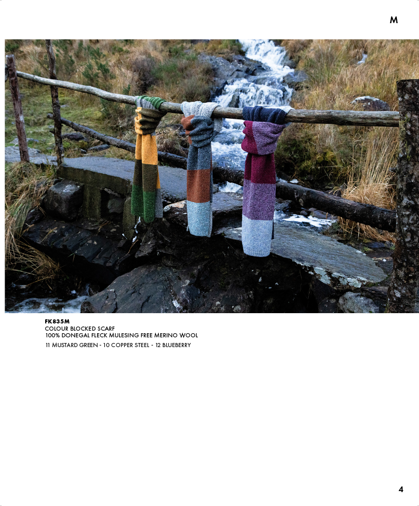 Colour Block Scarf