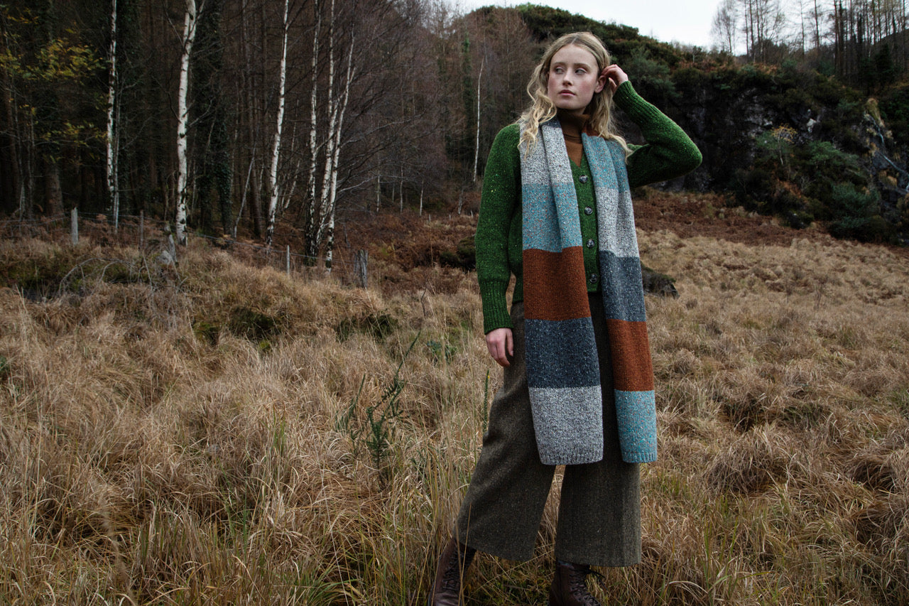Colour Block Scarf