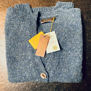 Fisherman Out of Ireland Slouchy V-Neck Cardigan