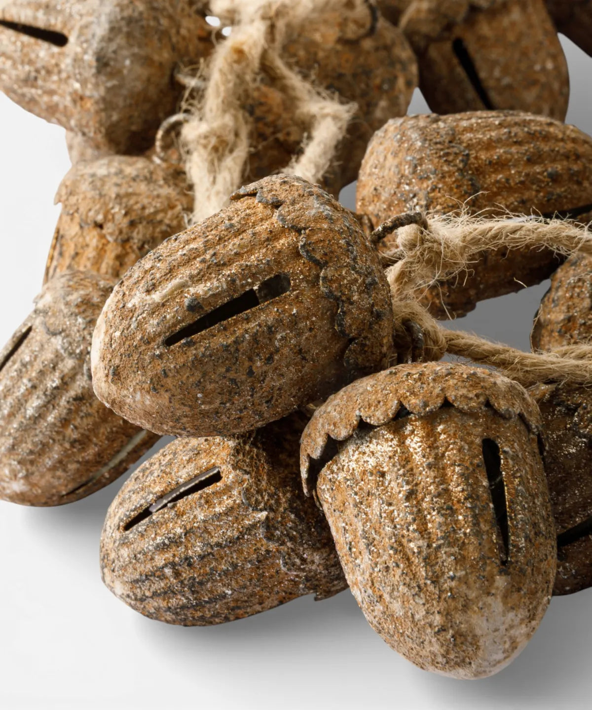 Festive Acorn Garland- Rust