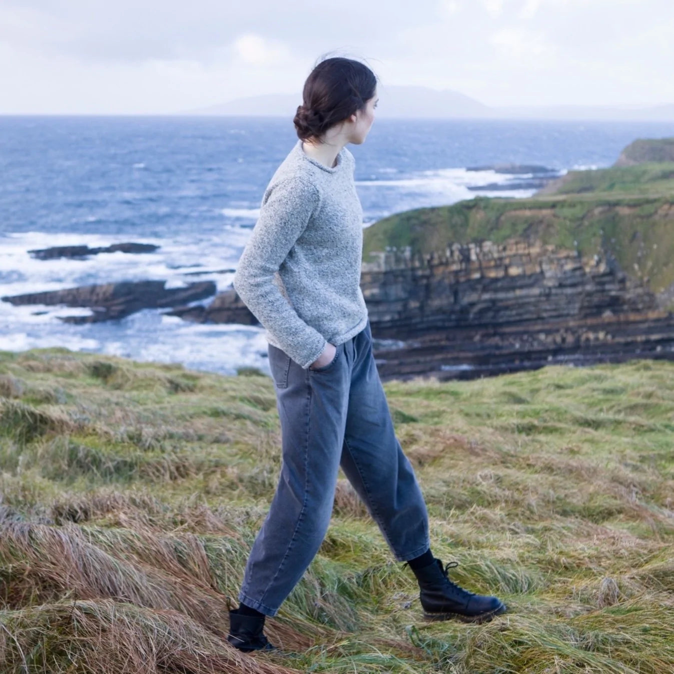 Fisherman out of ireland roll neck sweater online