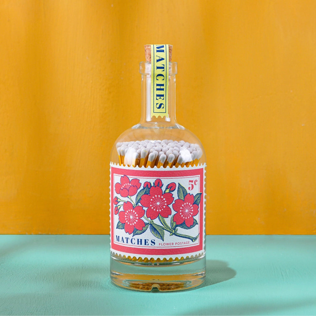 Flower Stamp Match Bottle