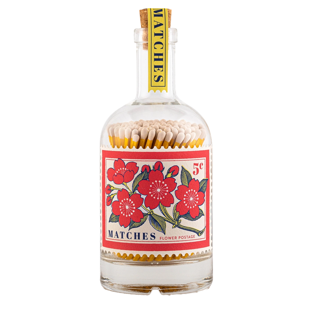 Flower Stamp Match Bottle