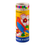 Archivist Gallery Small Cylinder Matches- Flowerbird