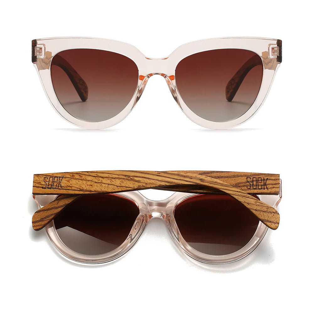 SOEK Flutter Blush Polarised Sunglasses