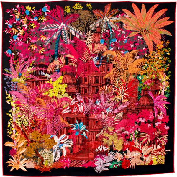 Wool & Silk Scarf- 70cm x 70cm