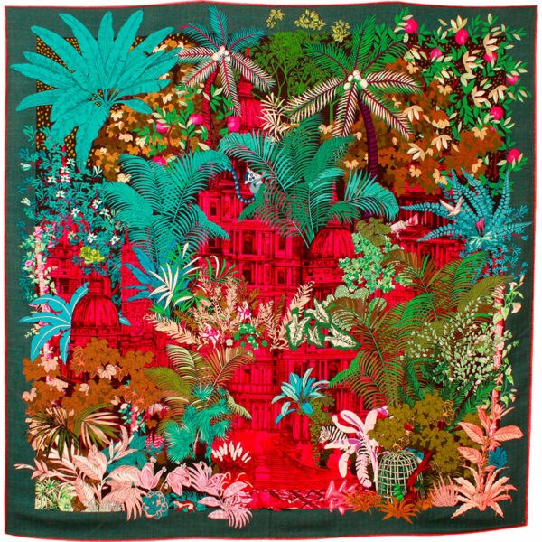 Wool & Silk Scarf- 70cm x 70cm