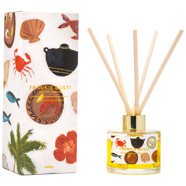 Art Series Candle/Diffuser- Olive Leaf, Citrus & Salt
