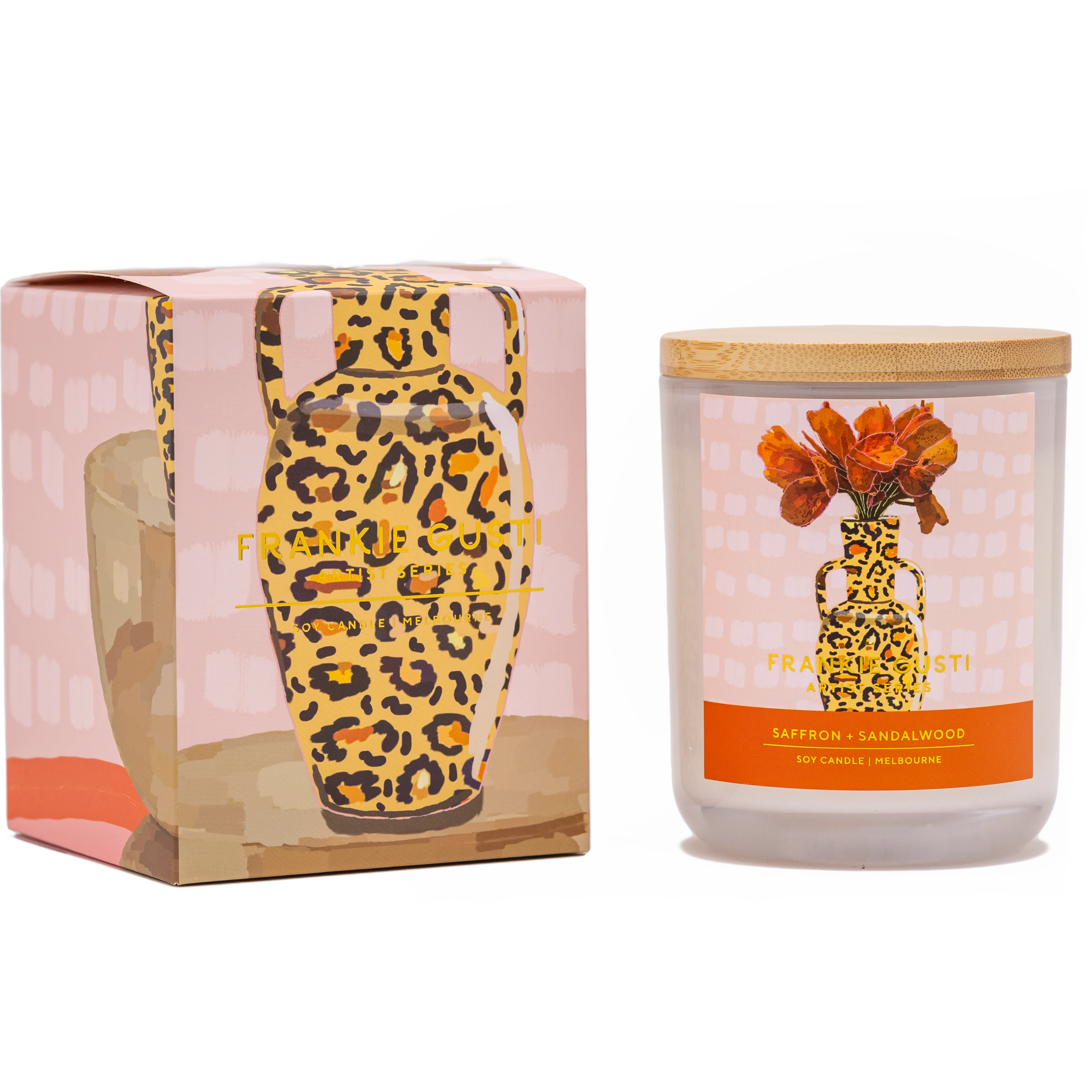 Art Series Candle/Diffuser- Saffron & Sandalwood