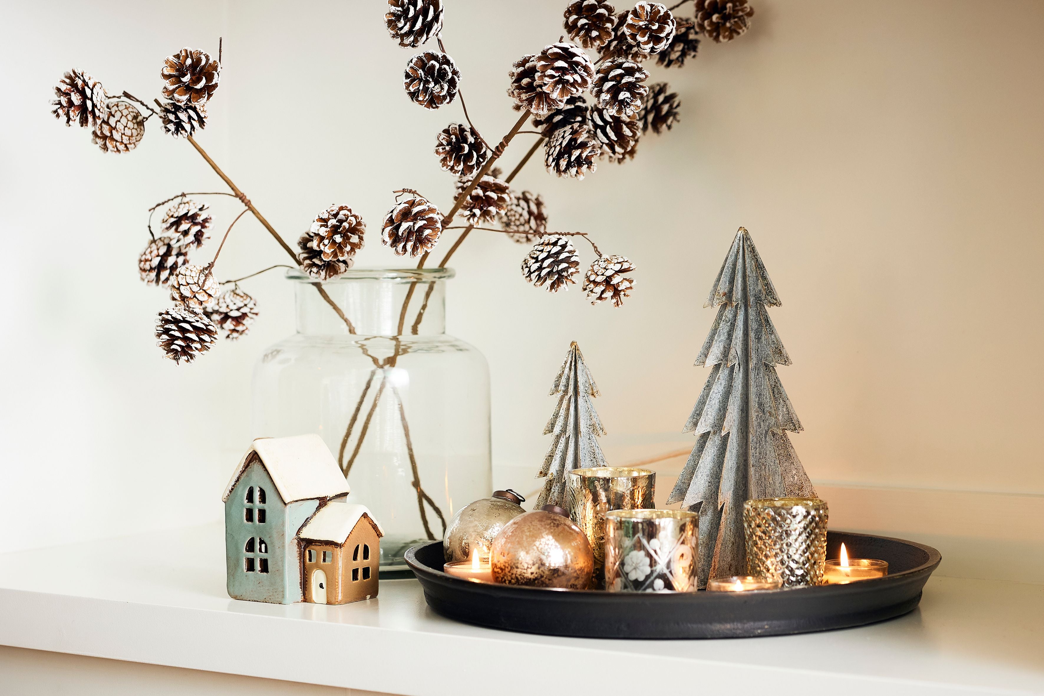 Alsace Tealight Parish Blue