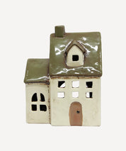 Alsace Tealight Chapel- Olive Green
