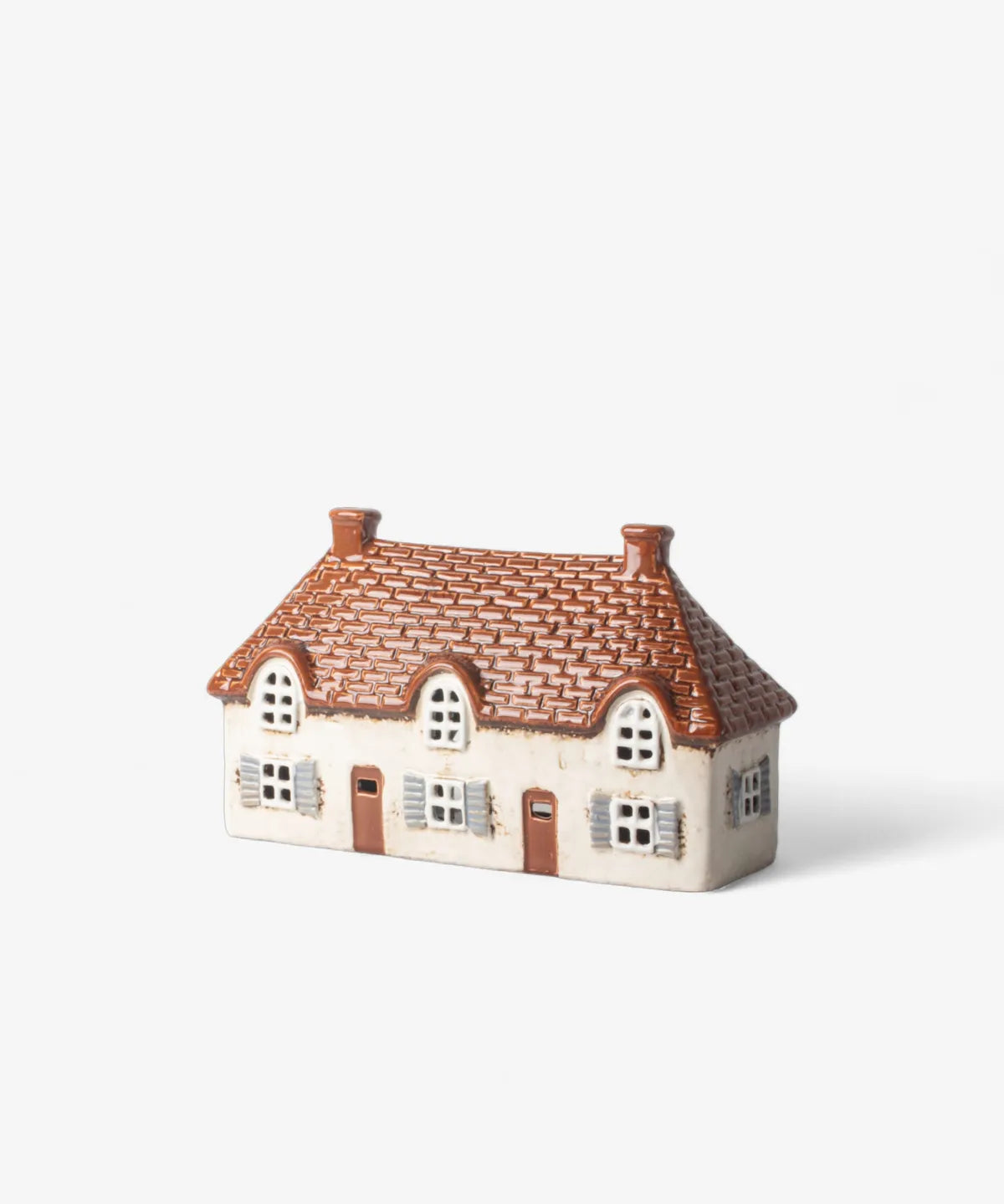 French Country Cotswold Tea Light Cottage Ivory