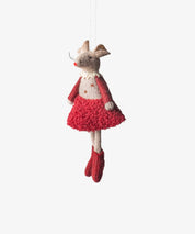 Red Mouse Decoration