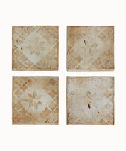 French Country Flower Bone Coasters
