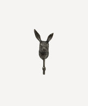 French Country Silver Rabbit Hook