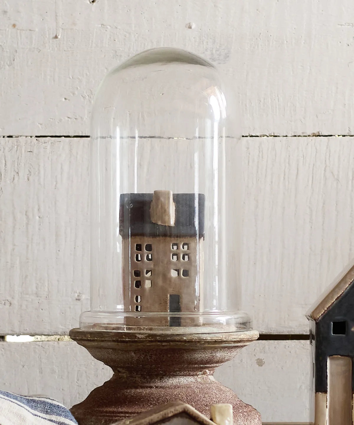 Saint Malo Tealight House- Blue