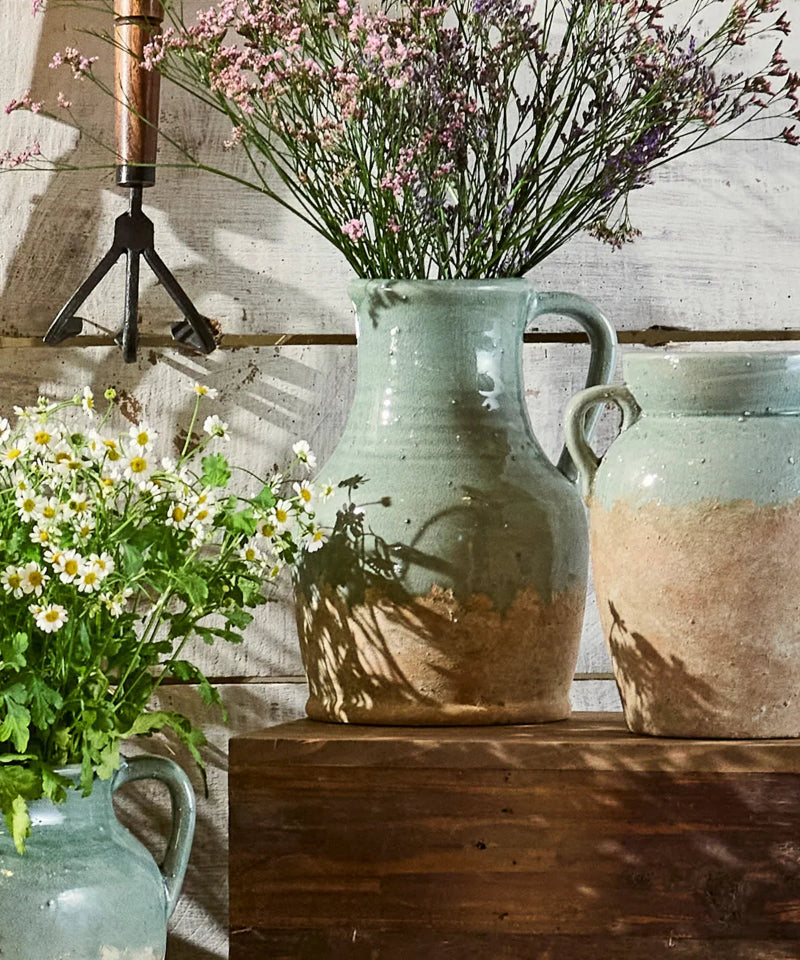 French Country Varese Jug in Pale Blue