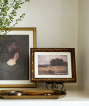 French Country Vintage Rural Landscape Wall Art