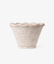 French Country Wavy Planter Pot in Large