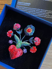 Trovelore Embellished Brooch Pin - Frida's Flowers