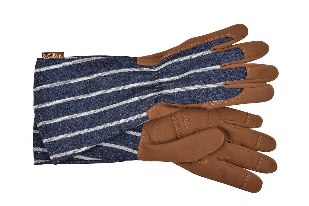 Sophie Conran Gauntlet Gloves- Denim
