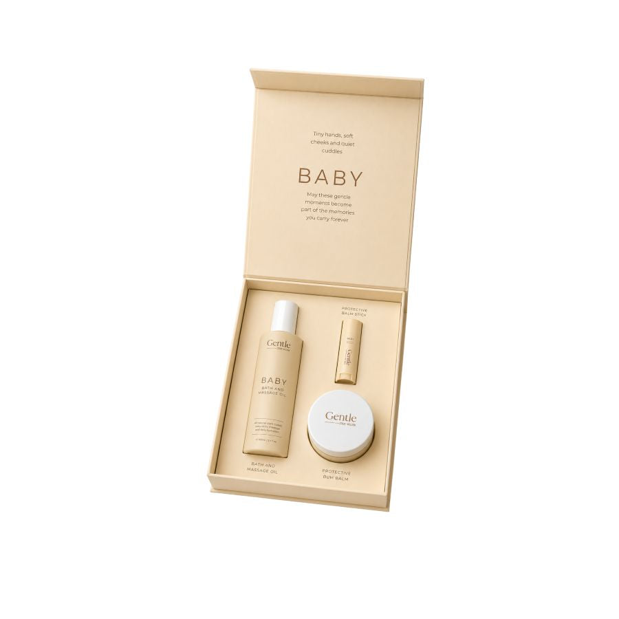 Stray Willow Gentle Baby Body Care Trio