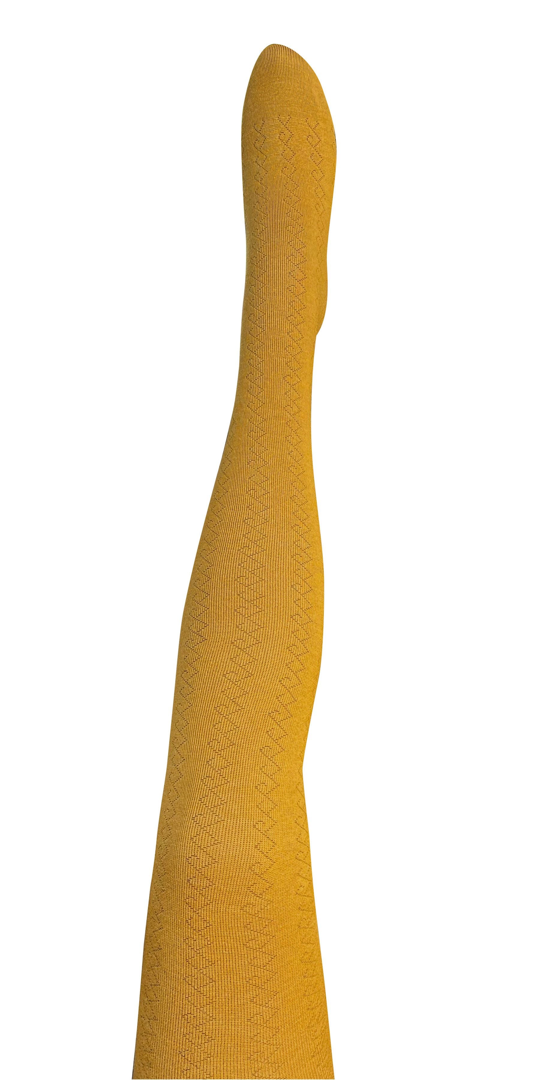 Geo Merino Wool Tights
