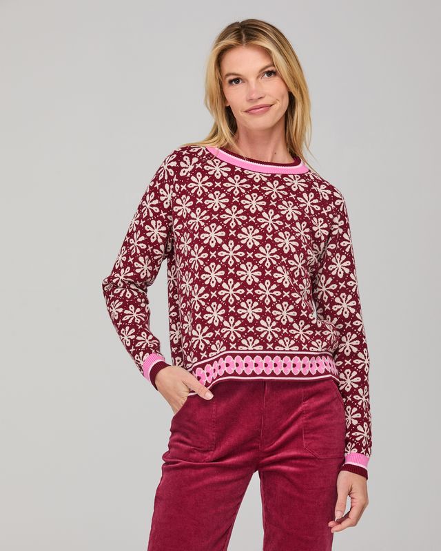Boom Shankar Gigi Jumper Merlot