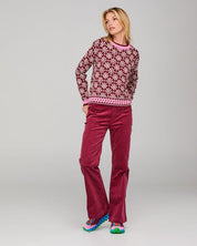 Gigi Jumper- Merlot