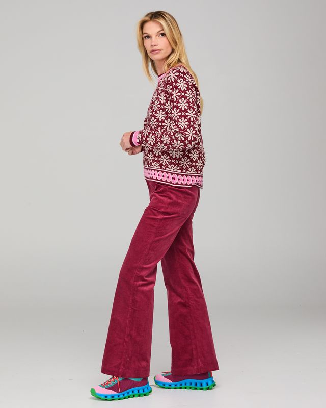 Gigi Jumper- Merlot