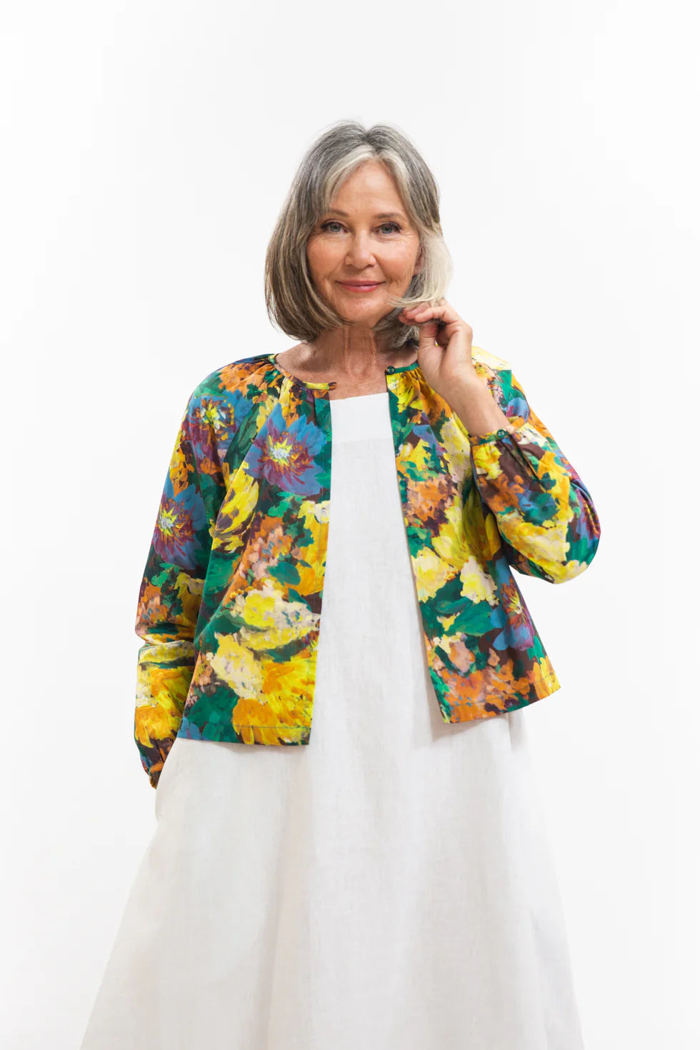 Glenda Jacket- Artists Bouquet