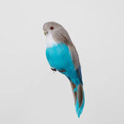 Vixen & Velvet Glitter Beak Budgie Blue