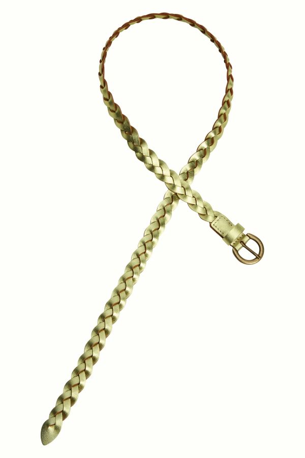Glitter Braid Belt