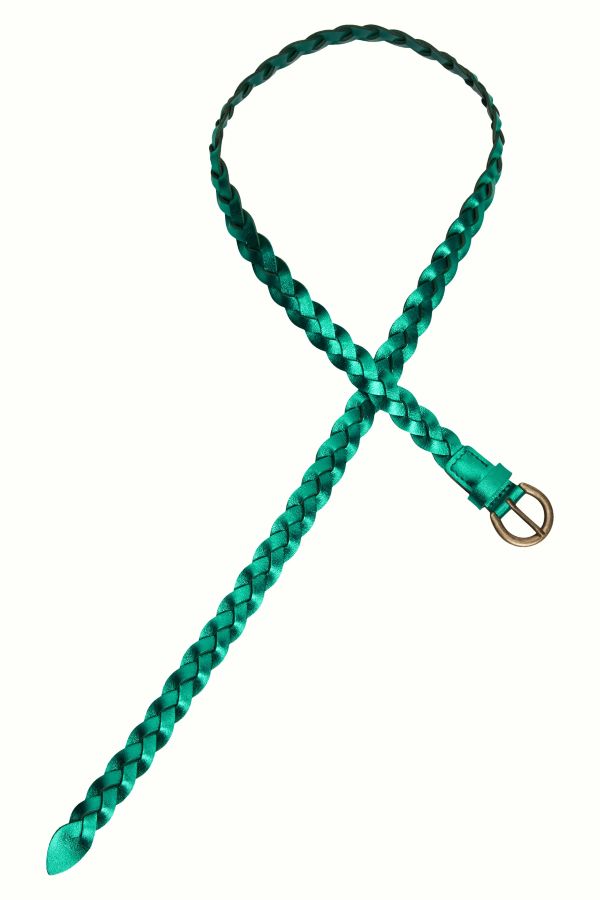 Glitter Braid Belt