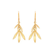 We Dream In Colour Gold Banboo Earrings