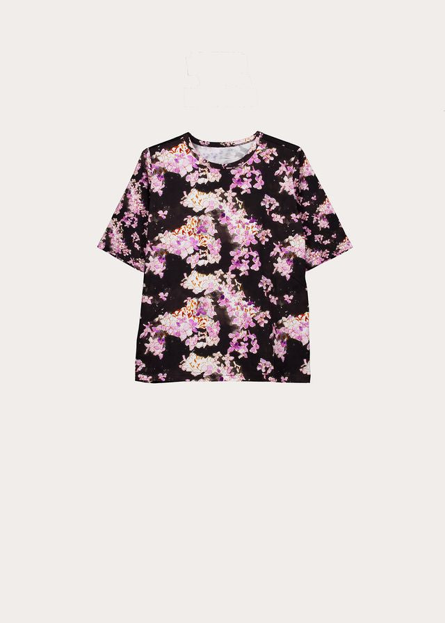 Nancybird Grace Tee- Hydrangea Pink