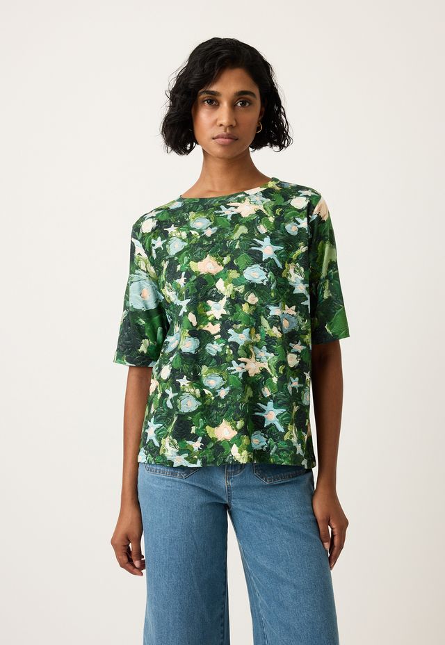 Nancybird Grace Tee in Garden print
