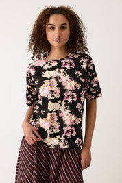 Grace Tee- Hydrangea Pink