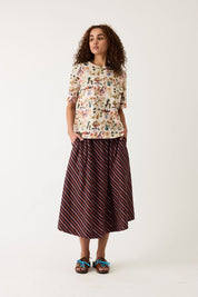 Grace Tee- Warm Watercolor